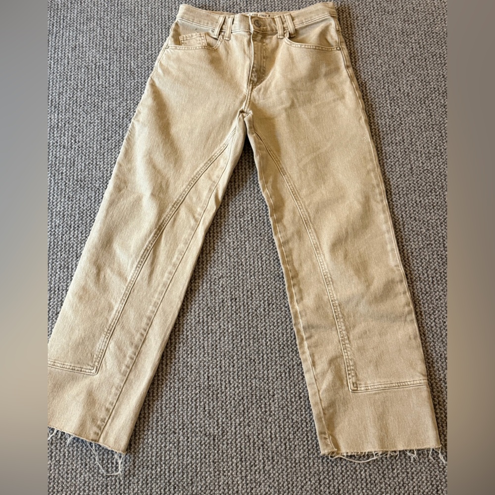 We The Free Light Tan Jeans